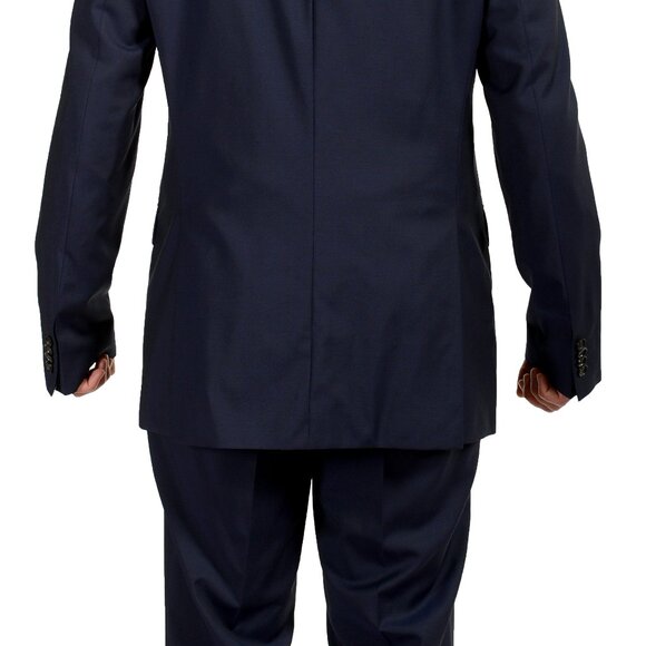 Hugo Boss Men's "Huge2/Genius1" Slim Fit 100% Wool Two Button Suit US 44L IT 54L - Picture 6 of 13